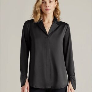 Elegant Black Women's Top